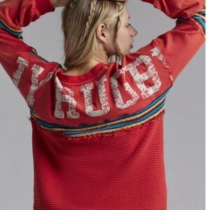 BDG Apollo oversized embroidered long sleeve tee